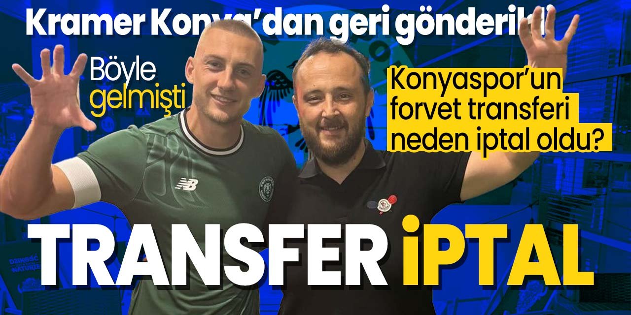 Konyaspor'da şok Blaz Kramer gelişmesi! Tam oldu derken iptal edildi!