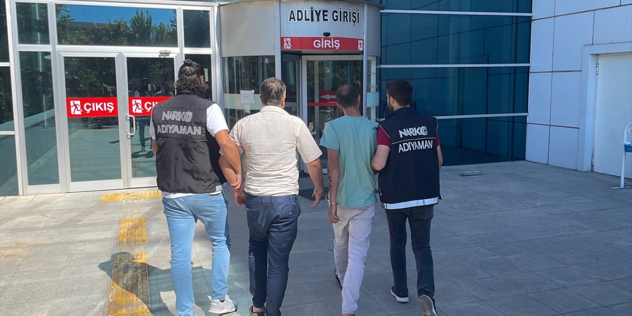 Adıyaman'da uyuşturucu operasyonunda 2 şüpheli yakalandı