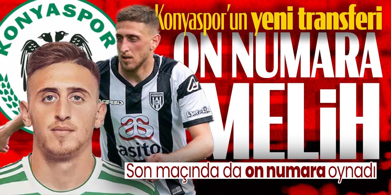 Konyaspor'un yeni transferi Melih İbrahimoğlu Şampiyonlar Ligi'nde on numara oynadı