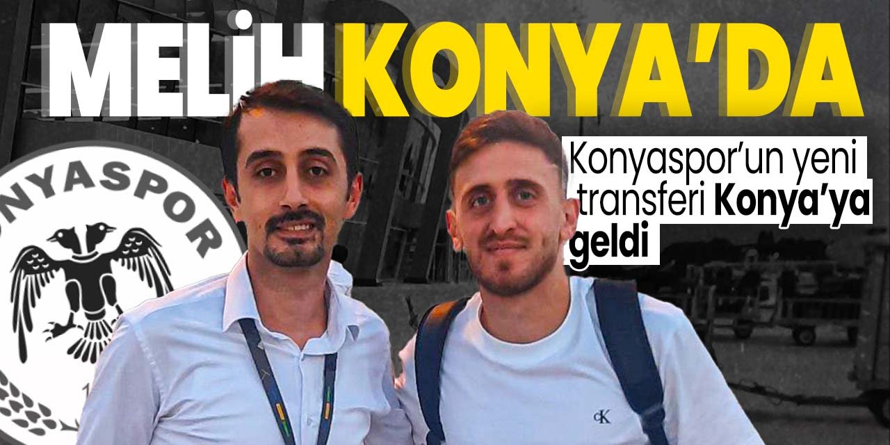 Konyaspor'un yeni transferi Konya'ya geldi! Havaalanından çok özel görüntüler