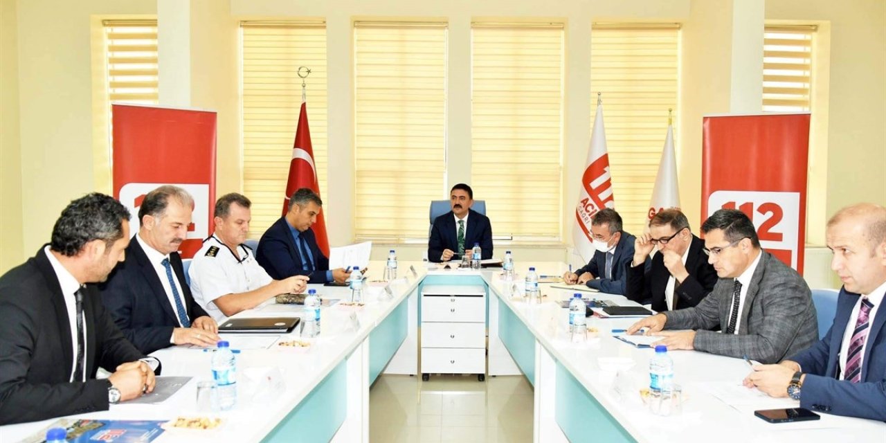 Kırıkkale 112 Acil Çağrı Merkezi Koordinasyon Toplantısı yapıldı