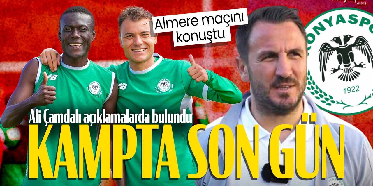 Konyaspor'un Kayseri kampındaki son günü! Ali Çamdalı açıklamalarda bulundu