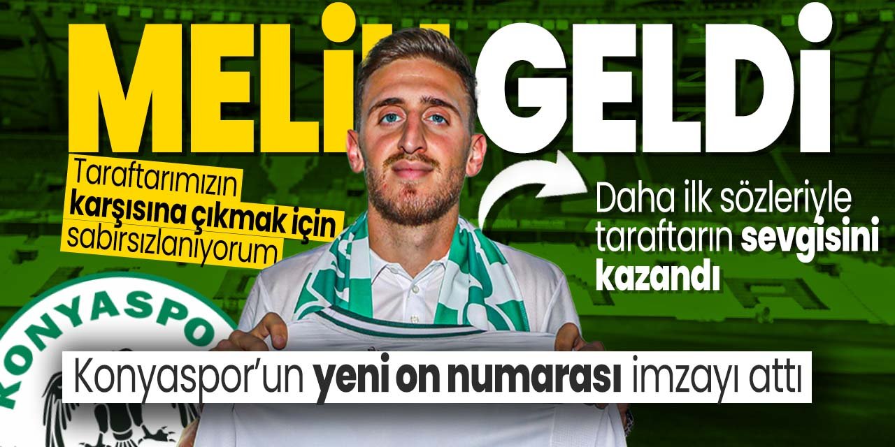 Konyaspor'un yeni on numarası imzayı attı! Daha ilk sözleriyle taraftarın sevgisini kazandı