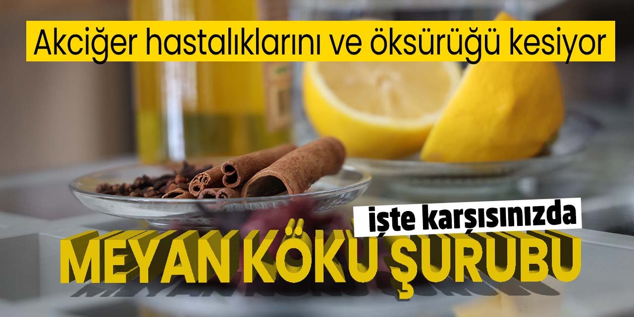 Hem bağışıklığı artırıyor hem de öksürüğü kesiyor. Osmanlı dönemine kadar uzanan bu şurup çok faydalı