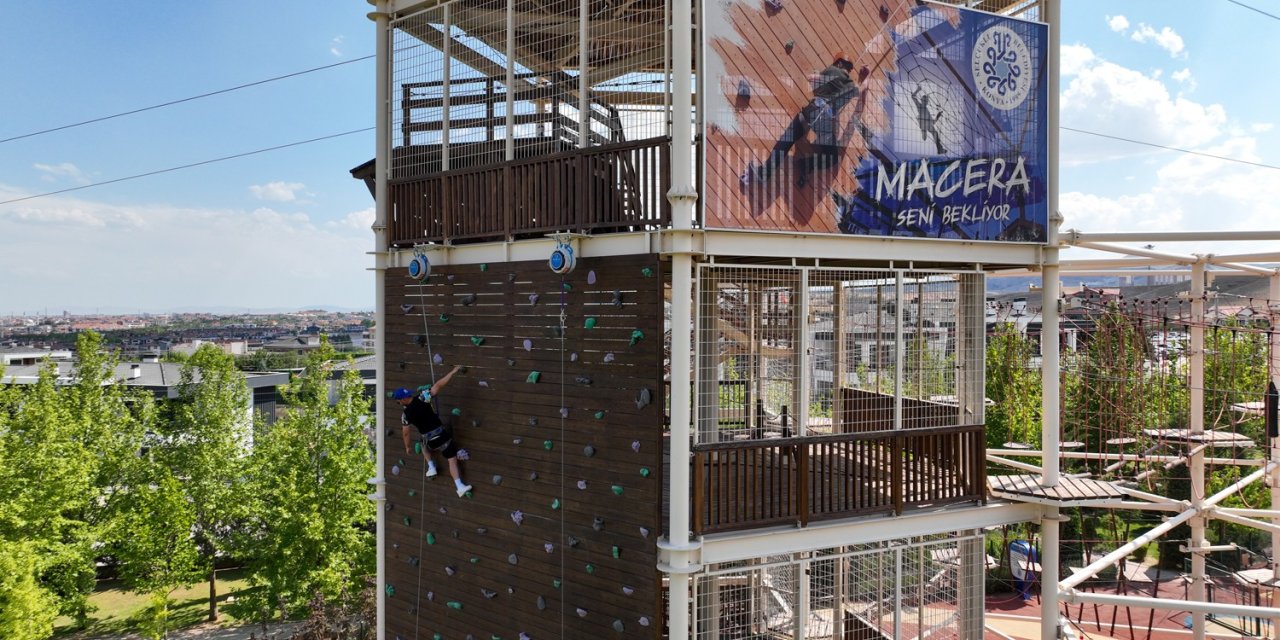 Selçuklu'da heyecana hazır mısınız? Macera Kulesi açıldı
