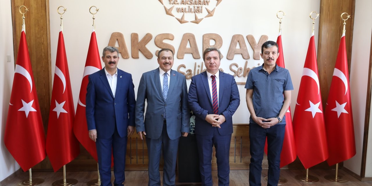 AK Parti Afyonkarahisar Milletvekili Eroğlu, Aksaray Valiliğini ziyaret etti