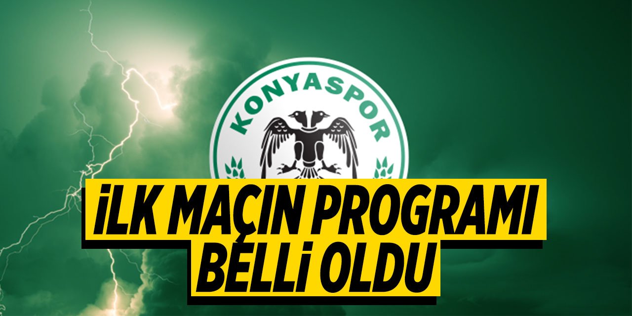 Konyaspor'un Kasımpaşa ve Galatasaray maçının programı belli oldu!