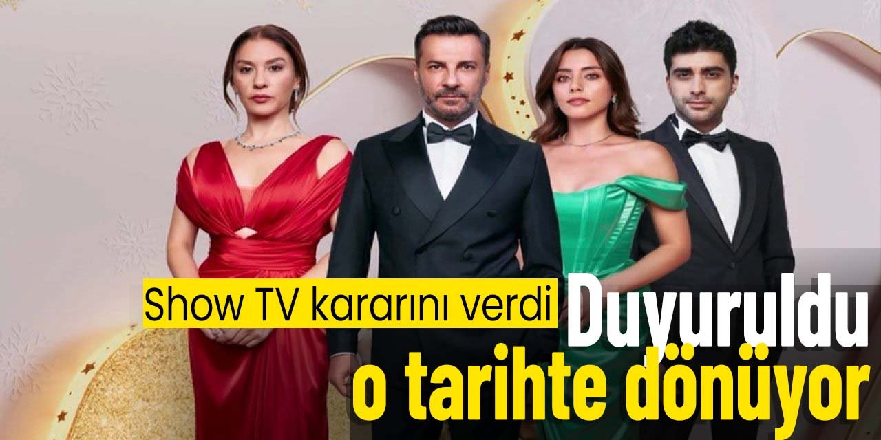 Kızılcık Şerbeti yeni sezonu açıyor. O tarihte ekranlara dönüyor