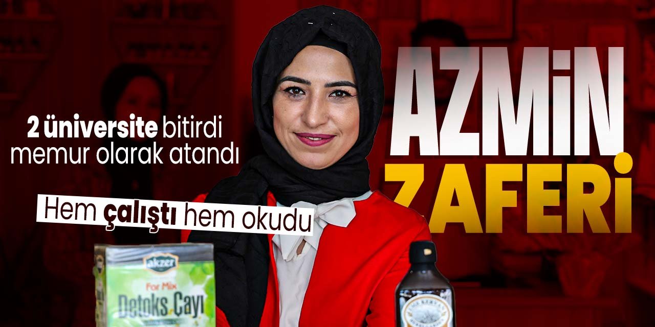 Konya'da hem çalıştı hem okudu! 2 üniversite bitirdi şimdi ise kendi aktarını işletiyor!