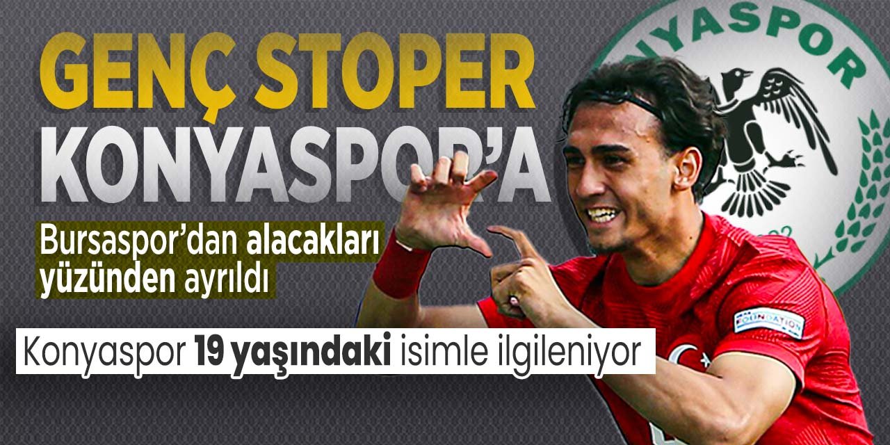 Genç stoper Konyaspor'a mı geliyor? Bursaspor'dan ayrıldı