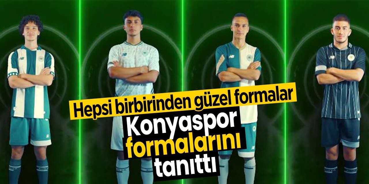 Konyaspor yeni sezonda terleteceği formaları tanıttı!
