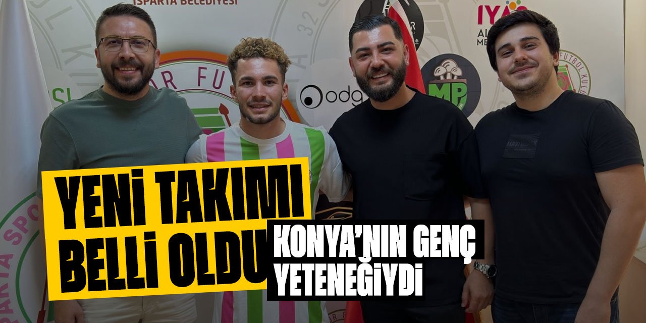 Konyaspor'un genç yeteneğiydi yeni takımı belli oldu!