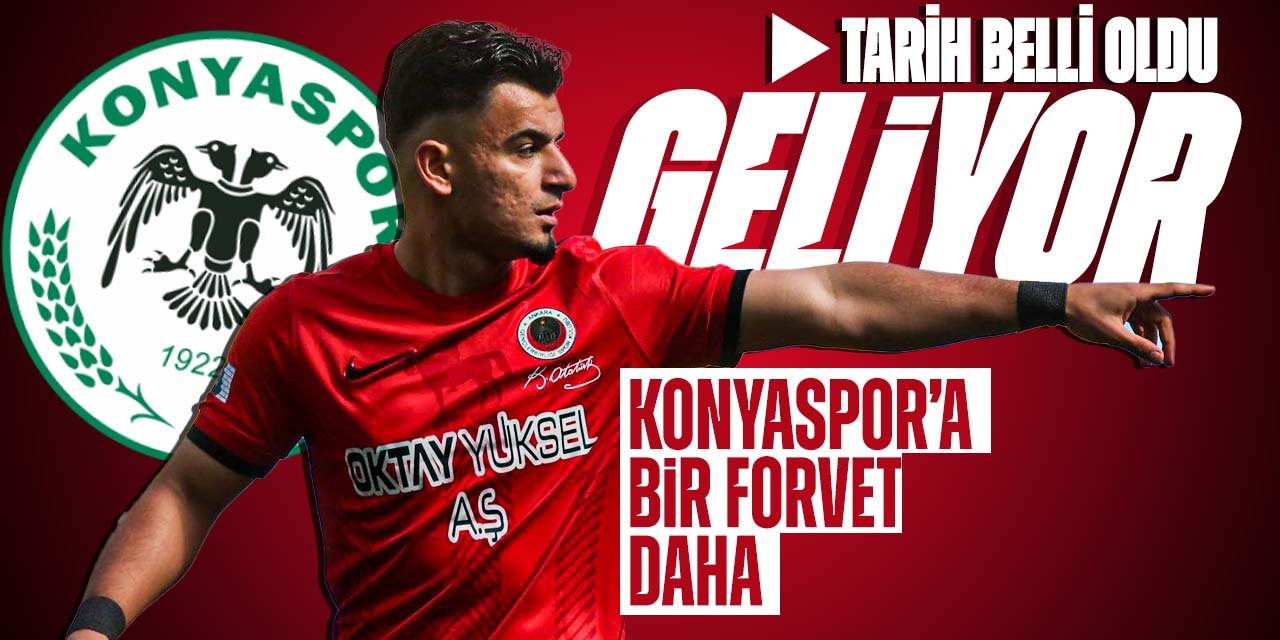 Konyaspor'a bir forvet daha! O tarihte Konya'da olacak