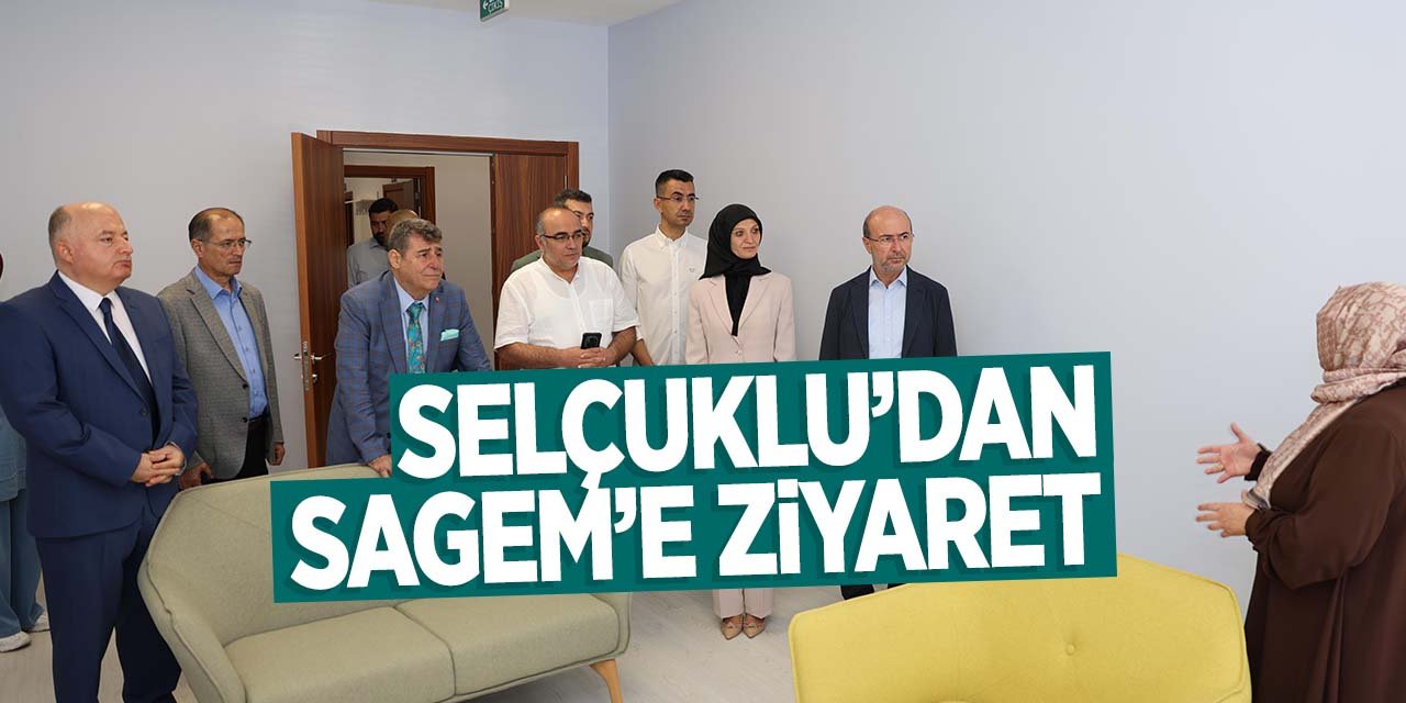 Selçuklu'da aileye destek sürüyor! Aile Gelişim Merkezi'ni ziyaret ettiler