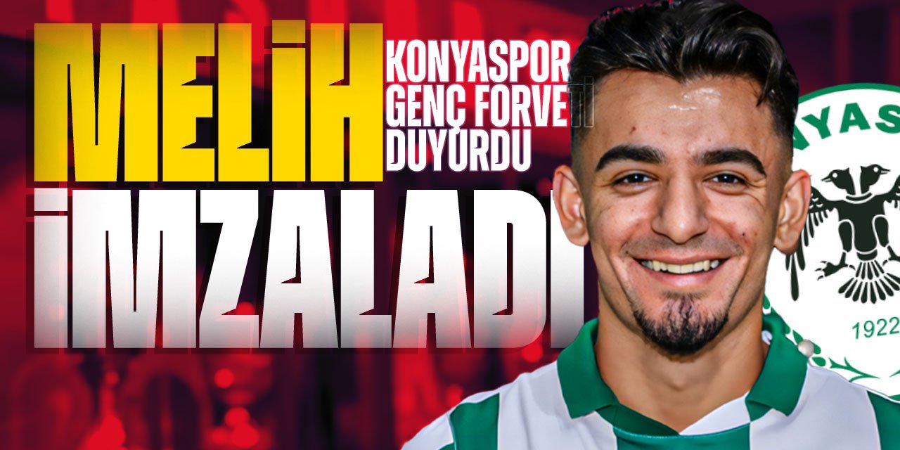Konyaspor yeni transferi Melih Bostan'ı duyurdu!