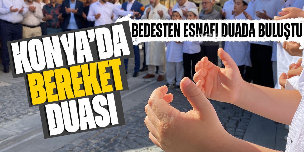 Bedesten esnafı bereket duasında buluştu!