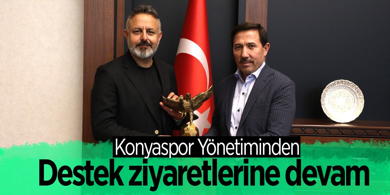 Konyaspor Yönetiminden Başkan Hasan Kılca'ya ziyaret!