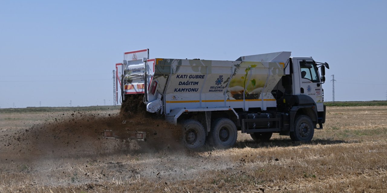 Selçuklu Belediyesi çiftçilere kolaylık sağlayacak uygulamayı başlattı