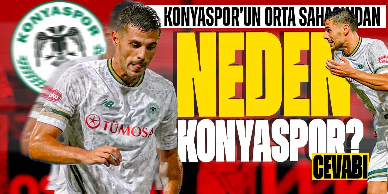 Konyaspor'un başarılı oyuncusu Aleksic Konyaspor'da olduğu için çok mutlu! Neden tercih ettiğini açıkladı.
