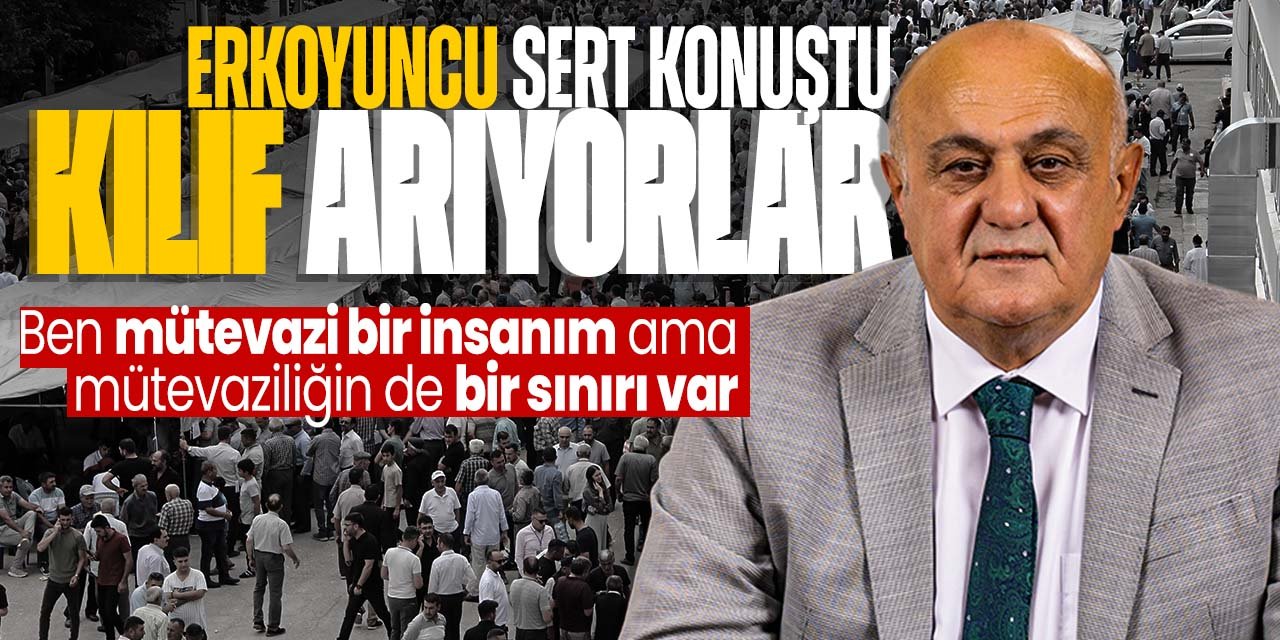 PANKOBİRLİK Başkanı Ramazan Erkoyuncu sert konuştu! Kılıf arıyorlar