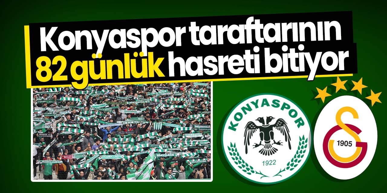 Konyaspor'da büyük tesadüf! Taraftarın 82 günlük hasreti aynı maçla sona eriyor!