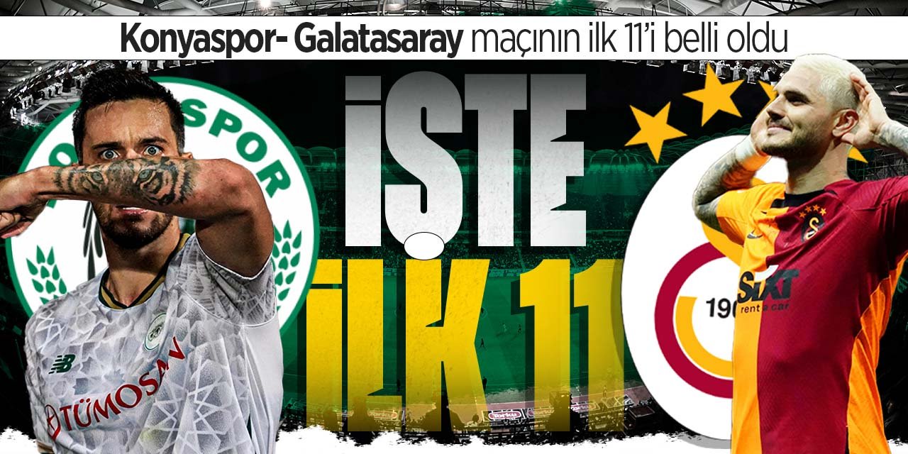 Konyaspor'un 11'inde 2 değişiklik! 3'lü defans mı başlayacak? İşte ilk 11'ler