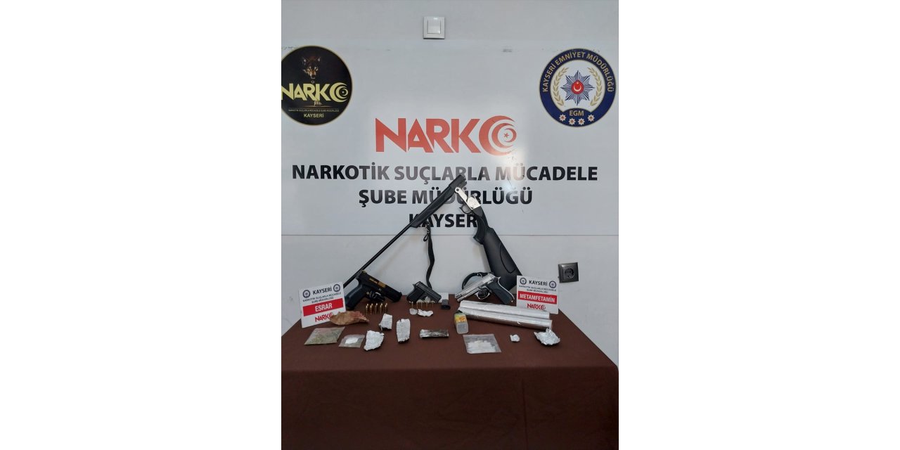 Kayseri'de uyuşturucu operasyonunda 13 şüpheli yakalandı
