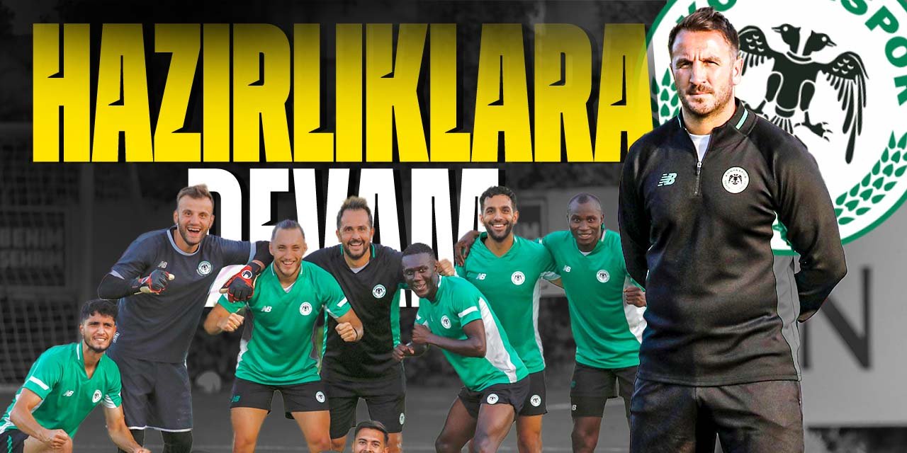 Konyaspor Bodrum FK hazırlıklarına devam ediyor!