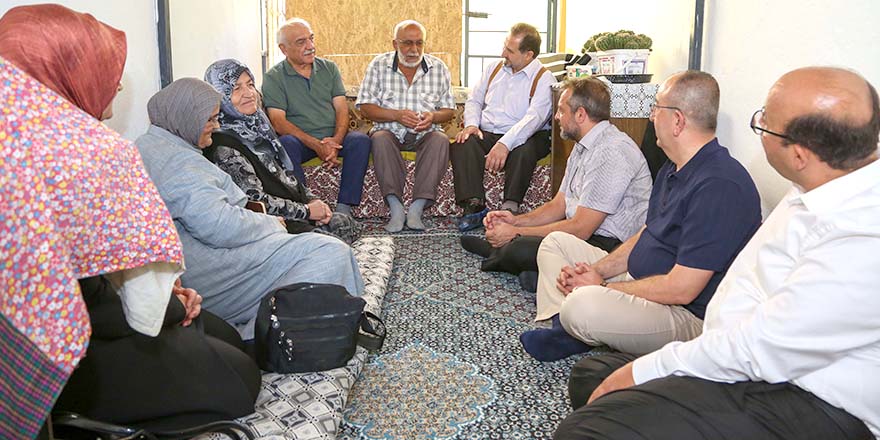 MİLLETVEKİLİ ÖZDEMİR VE BAŞKAN KAVUŞ’TAN DUYGULANDIRAN ZİYARETLER