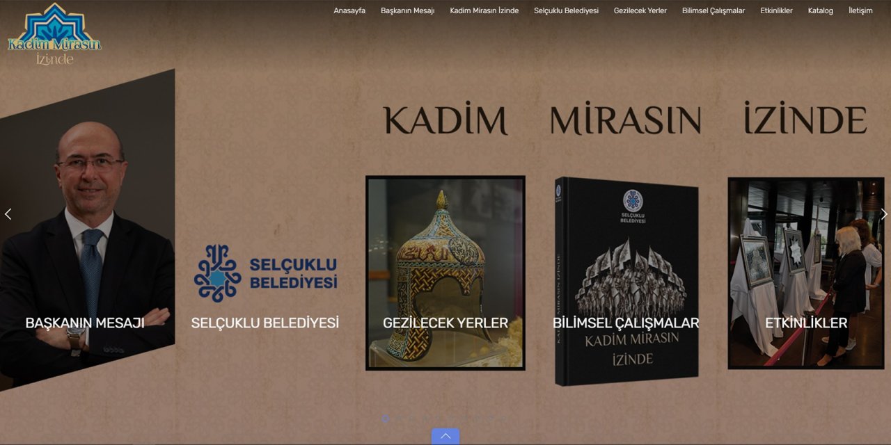 Selçuklu Belediyesi kadim medeniyetin emanetine sahip çıkıyor! Site yayında