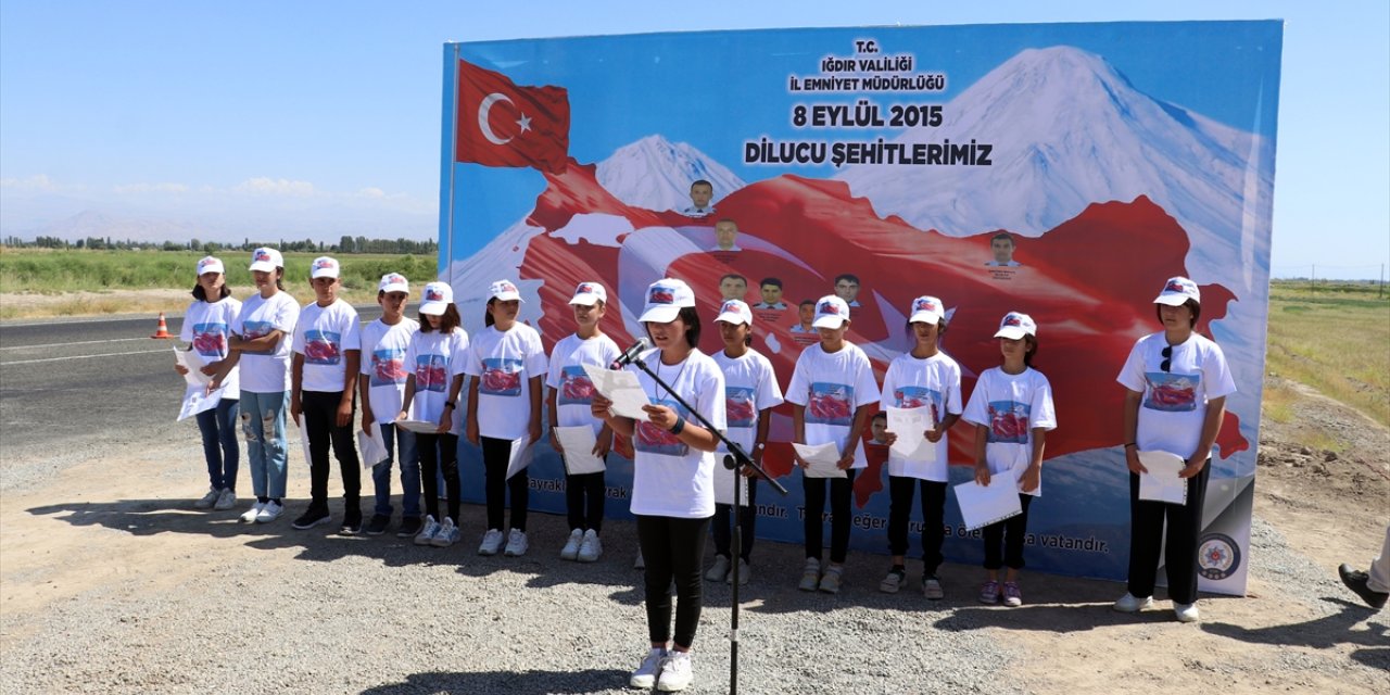 Iğdır'da 7 yıl önce PKK'nın saldırısında şehit olan 13 polis anıldı