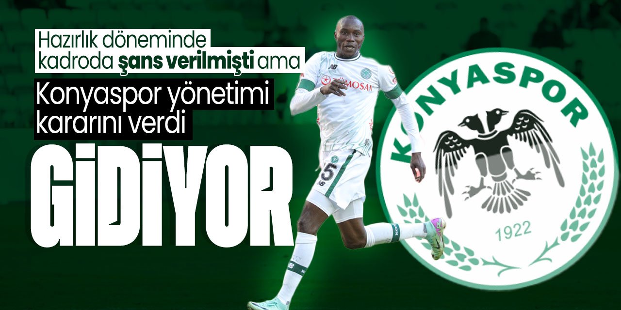 Konyaspor'da hayal kırıklığı yaşatan Senegalli forvet ile yollar ayrılıyor! Yönetim kararı verdi