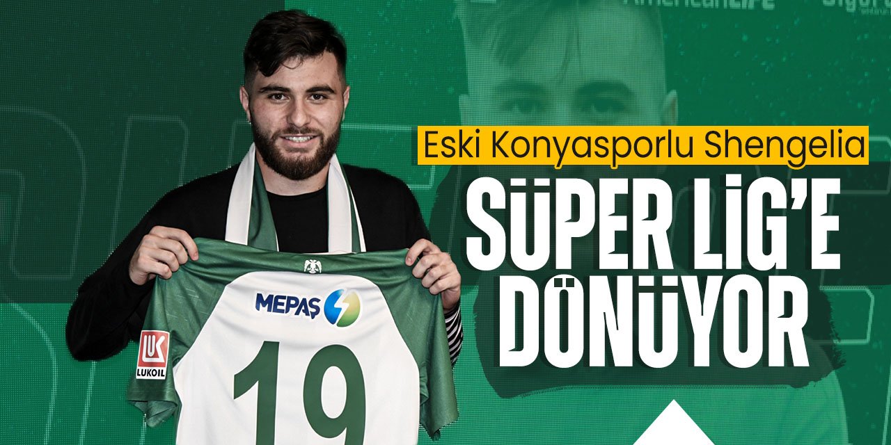 Eski Konyaspor oyuncusu Levan Shengelia Süper Lig'e dönüyor