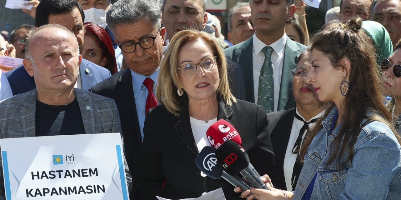 İYİ Parti'li Yılmaz'dan "Ankara Onkoloji Hastanesi kapatılmasın" çağrısı