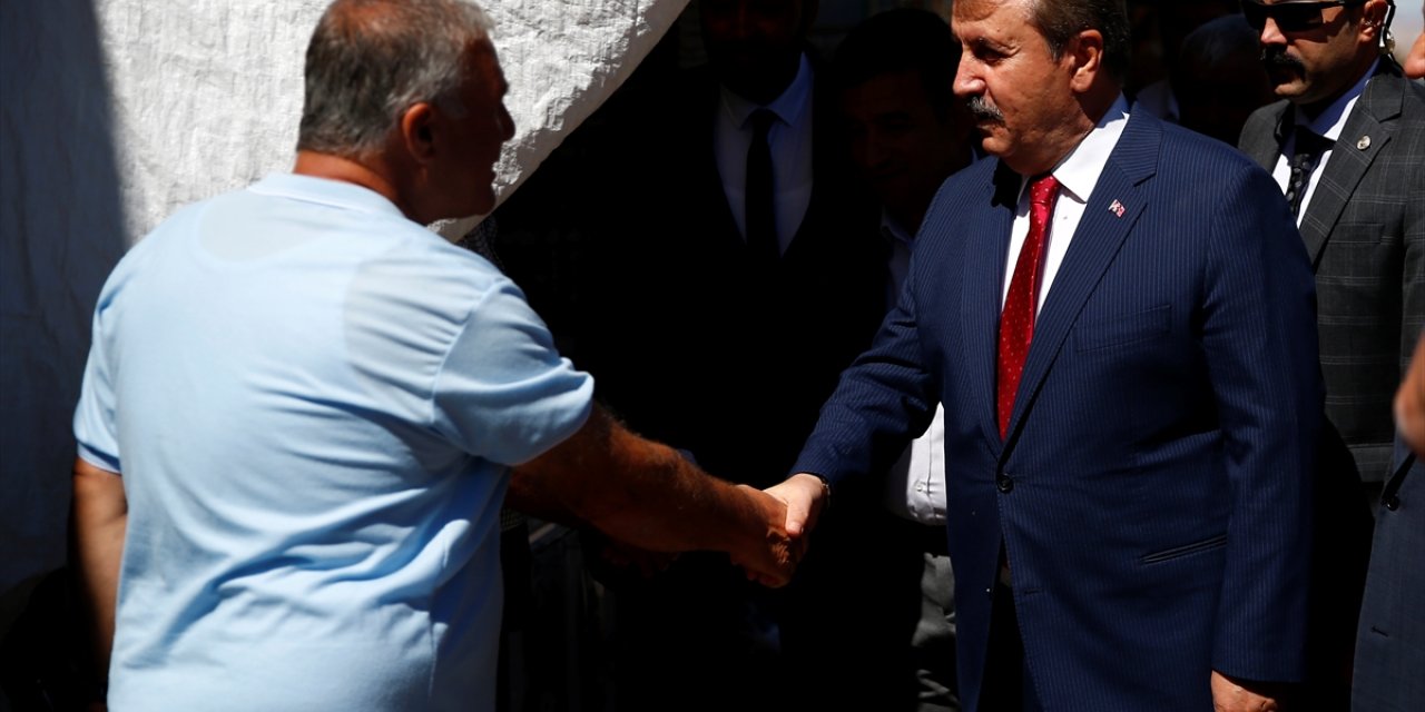 BBP Genel Başkanı Destici, Hacıbektaş ilçesinde ziyaretlerde bulundu