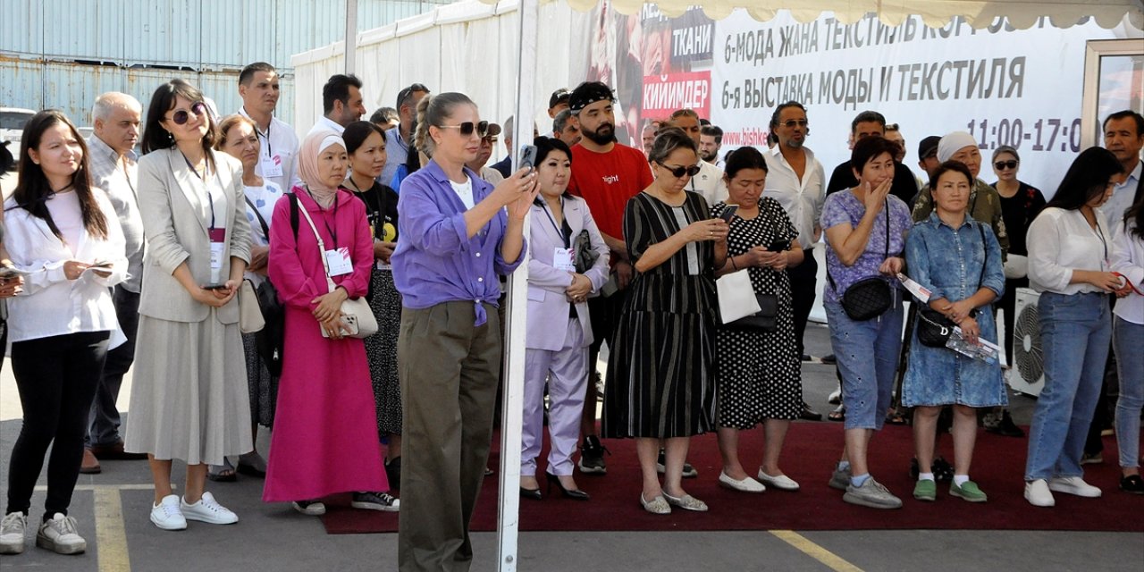 Kırgızistan'da 6. Türk Moda ve Tekstil Fuarı açıldı