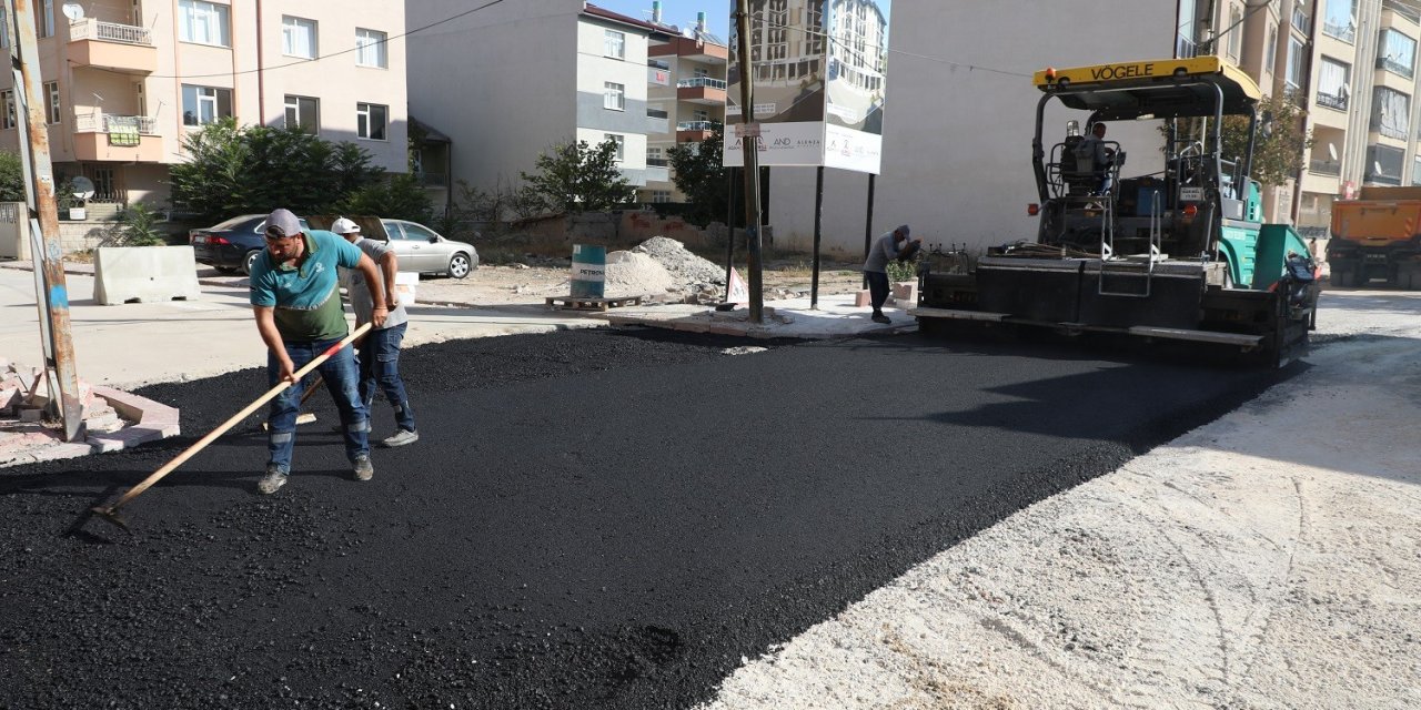 Karatay’da Yol ve Altyapı Çalışmaları Sürüyor! Keçeciler Caddesi 1. etabı tamamlanıyor