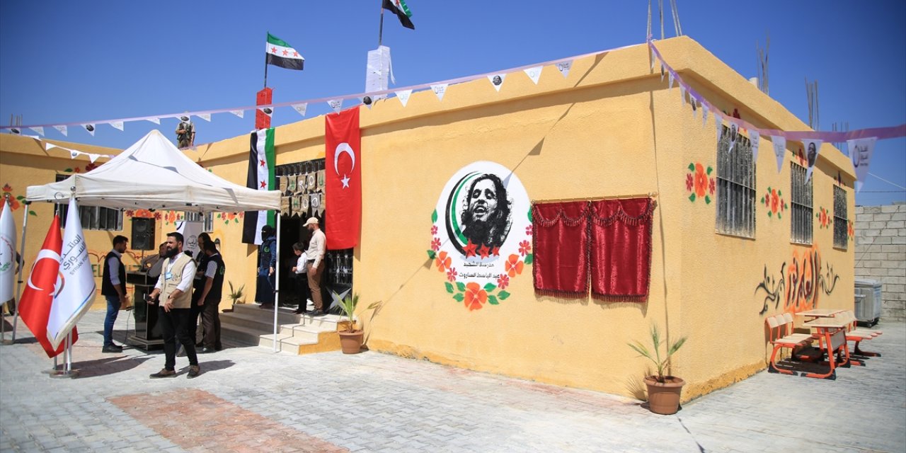 Suriye’nin kuzeyindeki Bab’da 800 öğrenci için ilkokul açıldı