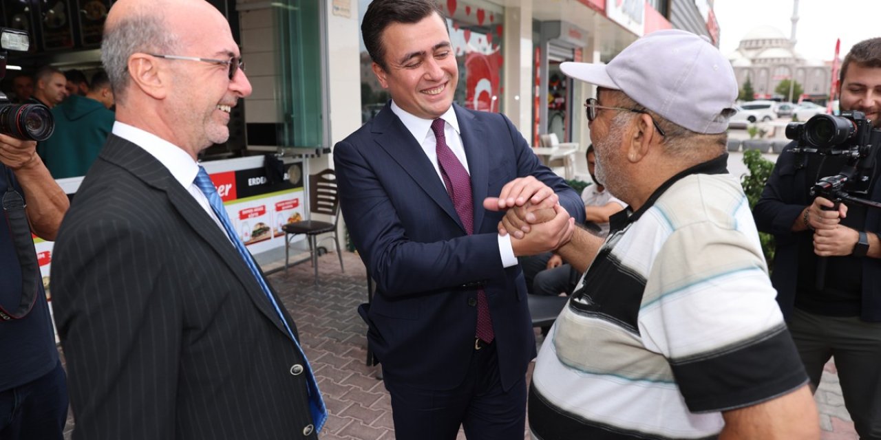 Selçuklu’da cuma buluşmaları sürüyor! Başkan Pekyatırmacı ve Milletvekili Gökçek  vatandaşlarla buluştu