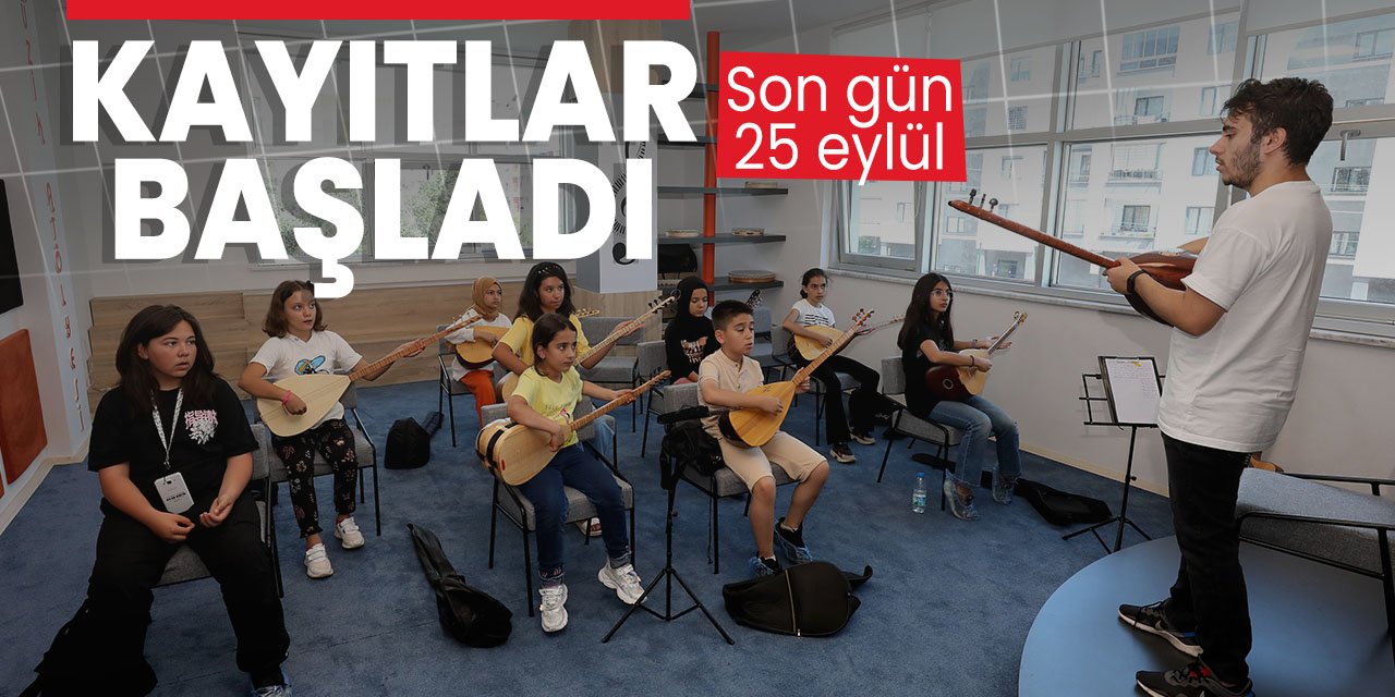 Konya'daki Karatay Kültür ve Sanat Akademisi'nde kayıtlar başlıyor! Son gün 25 Eylül