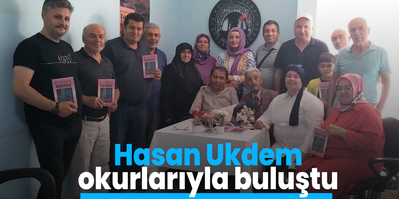 Konyalı yazar Hasan Ukdem okurlarıyla buluştu