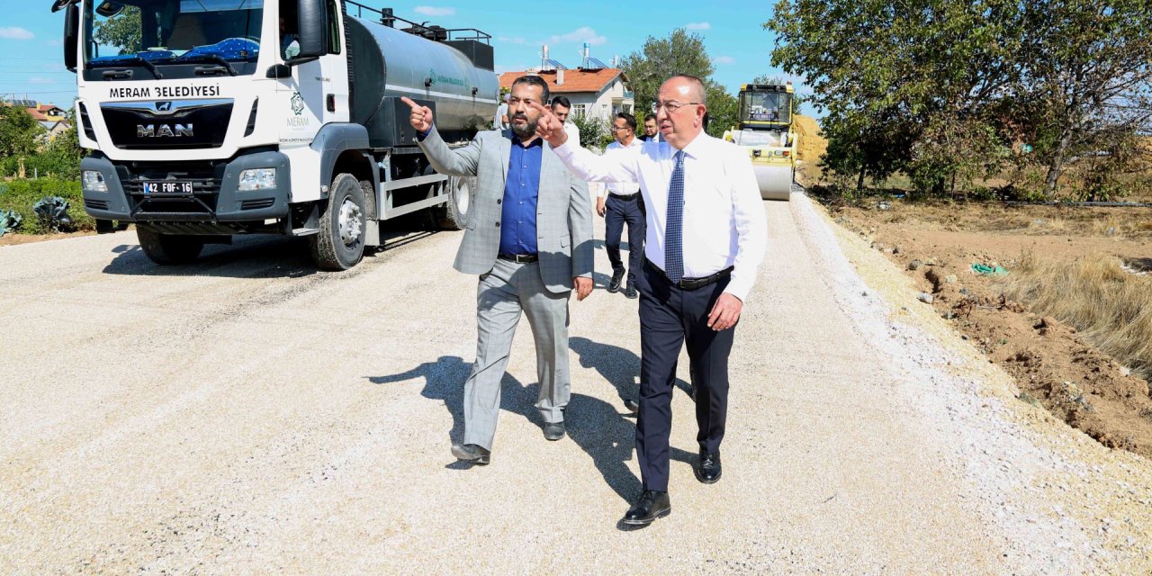 Meram bereketli bir sezon daha yaşıyor! Başkan Kavuş; “Hemşehrilerimizin önceliği, bizim önceliğimizdir”