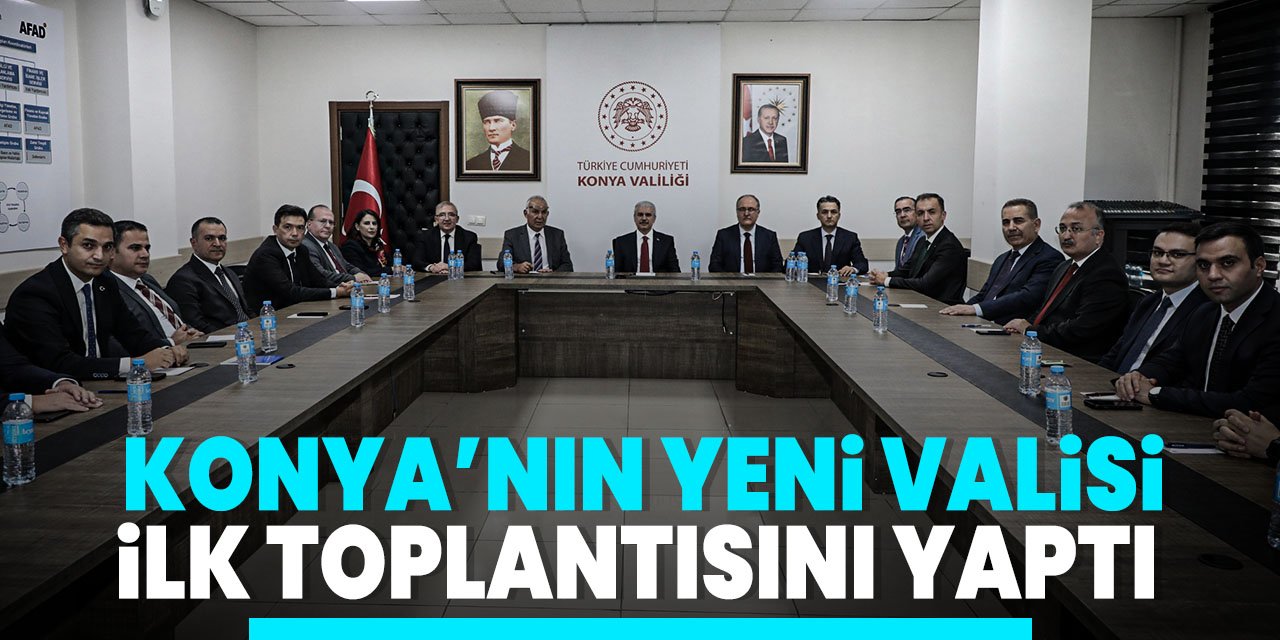 Yeni Vali bugün göreve başlamıştı! İlk toplantısını da yaptı