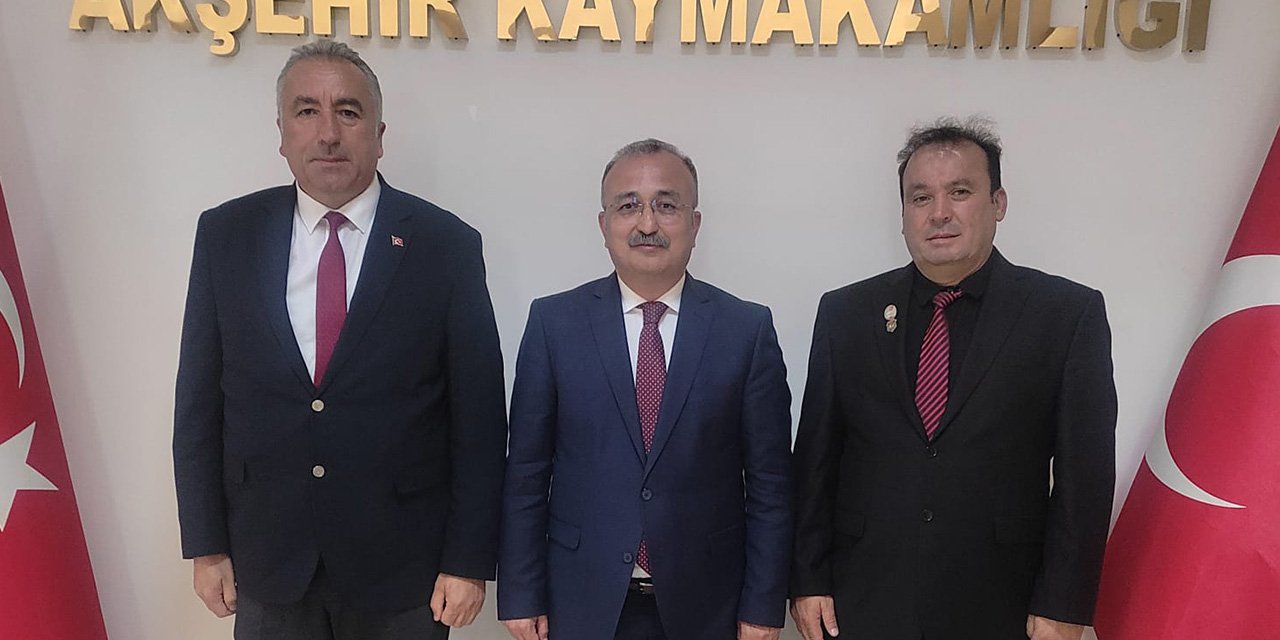 Harp Malulü Gaziler Derneği’nden Kaymakam Özel’e Teşekkür Ziyareti