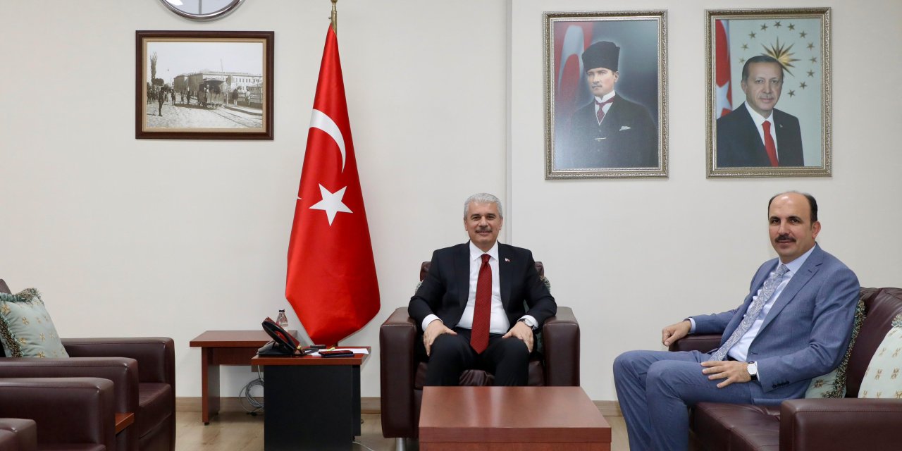 Başkan Altay'dan Vali Akın'a hayırlı olsun ziyareti