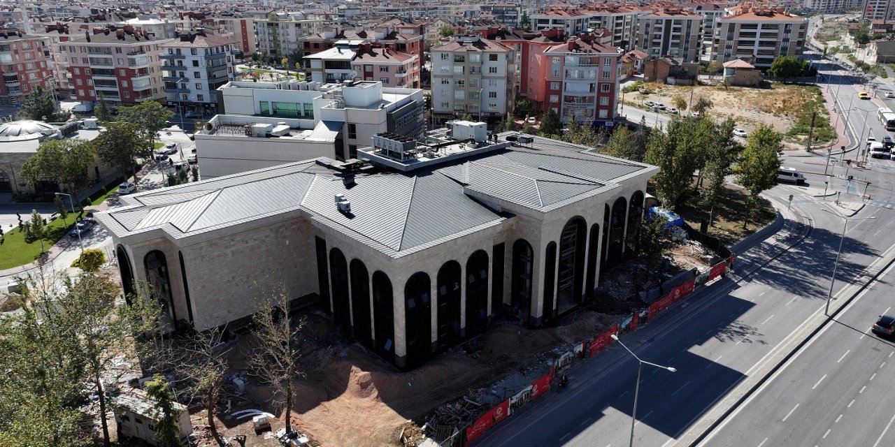 Karatay Kültür Merkezi ve Yeni Nikâh Salonu’nun yapımında sona gelindi