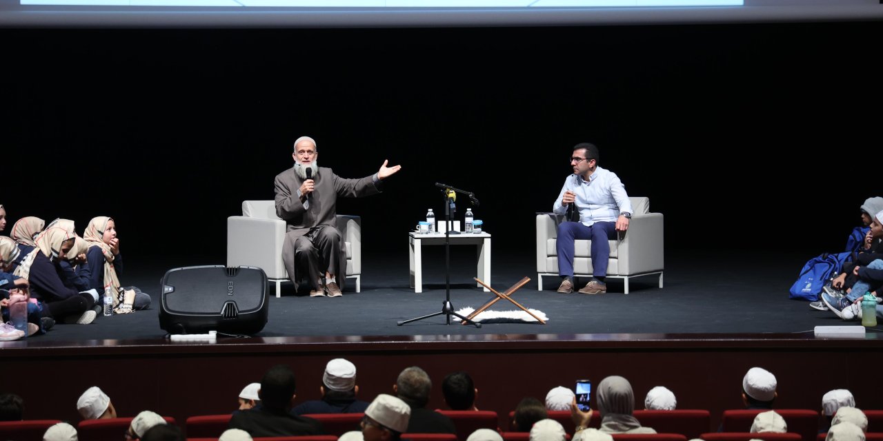 Bilgehanelerin, "Bir meslek hafızlıkla taçlanırsa" söyleşisinin konuğu Salih Selman hoca oldu