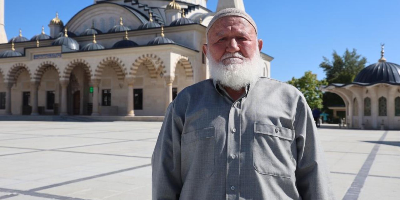 Cami mimarisine adanmış bir ömür! 84 yaşında 321 cami yaptı