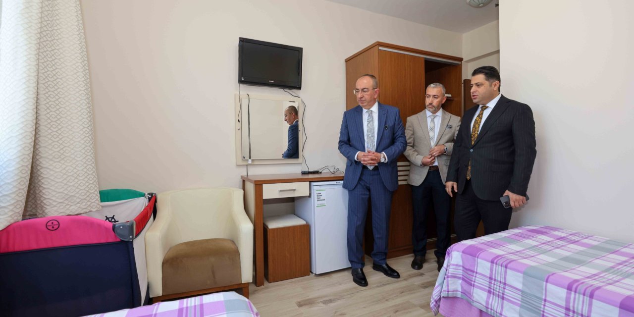 Hasta ve hasta yakınlarının şefkat dolu sığınağı Tenzile Ana Hasta Konukevi baştan aşağı yenilendi