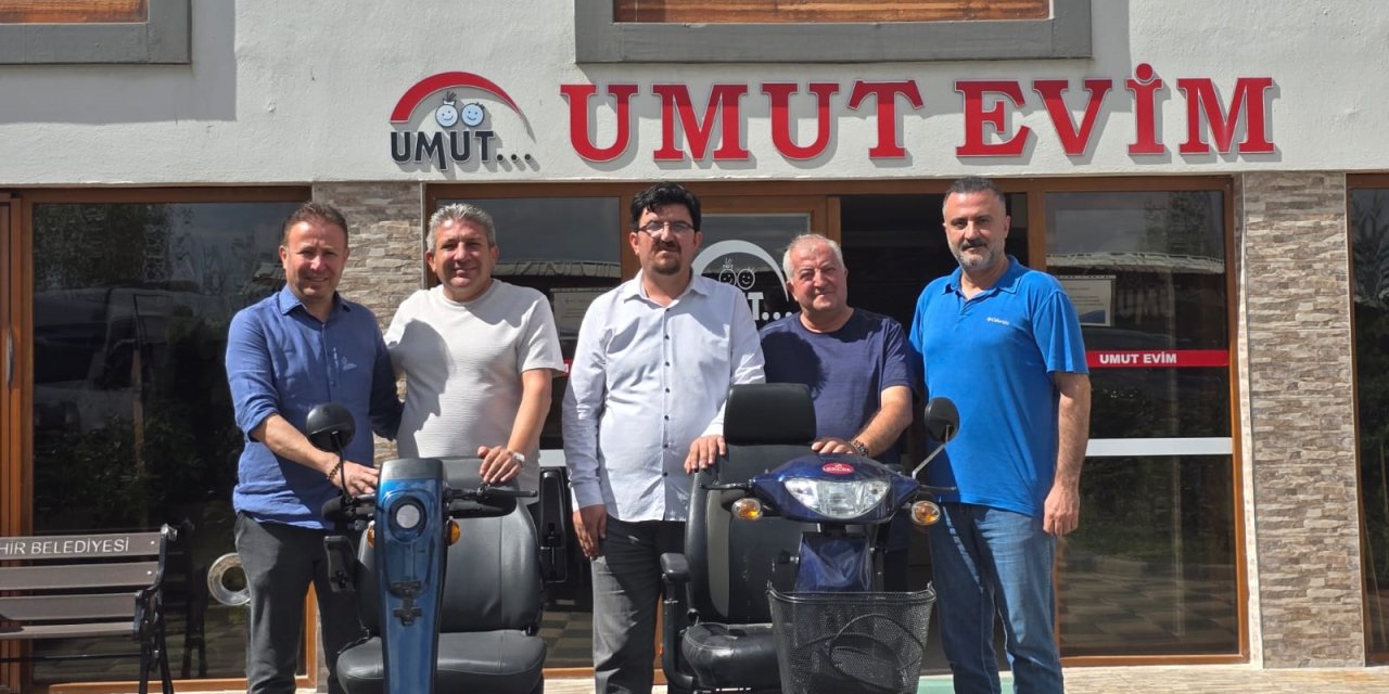 Umut Evim'den 'Bir engelde sen kaldır' kampanyasına destek
